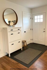 small entryway
